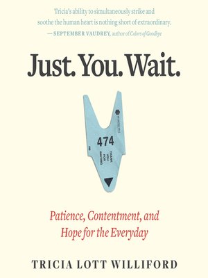 cover image of Just. You. Wait.